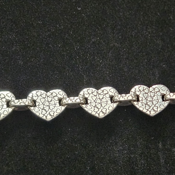Brighton Sterling Heart Link Bracelet - Silver - Picture 3 of 3